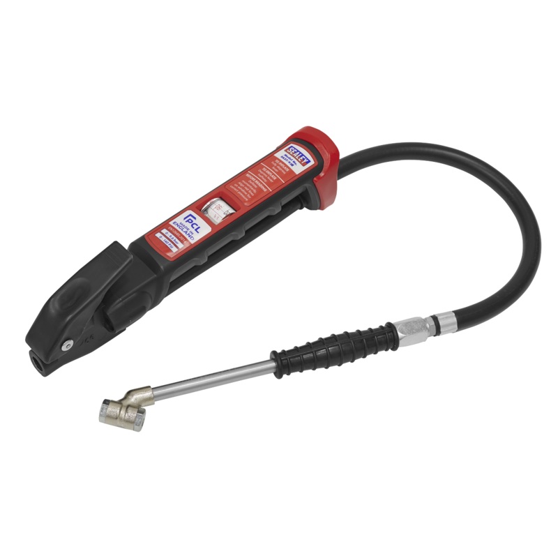 Anodised Tyre Inflator with Twin Push-On Connector - SA37/93B