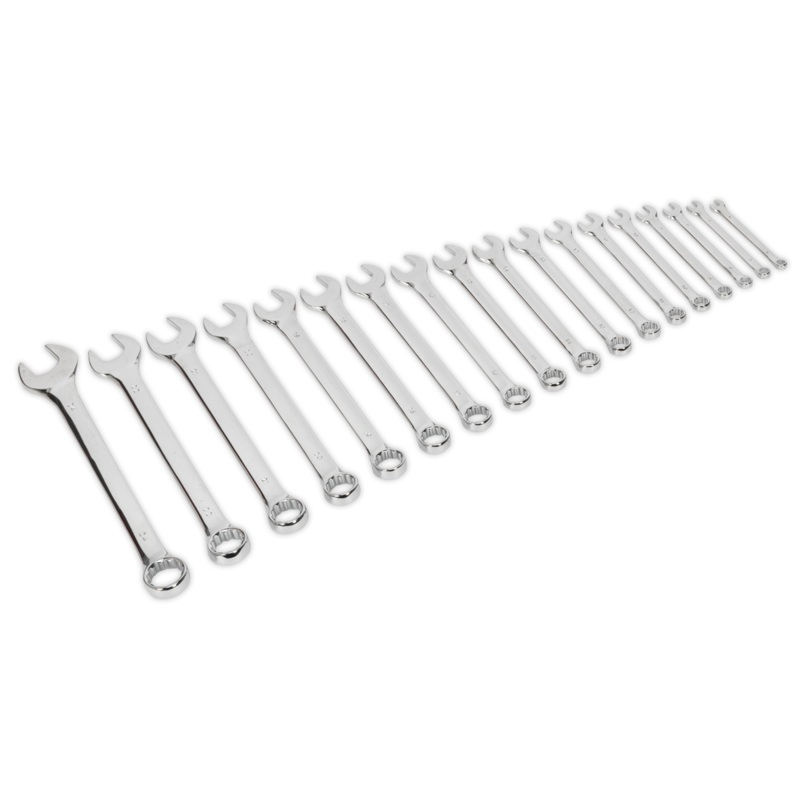 Combination Spanner Set 18pc - S01052