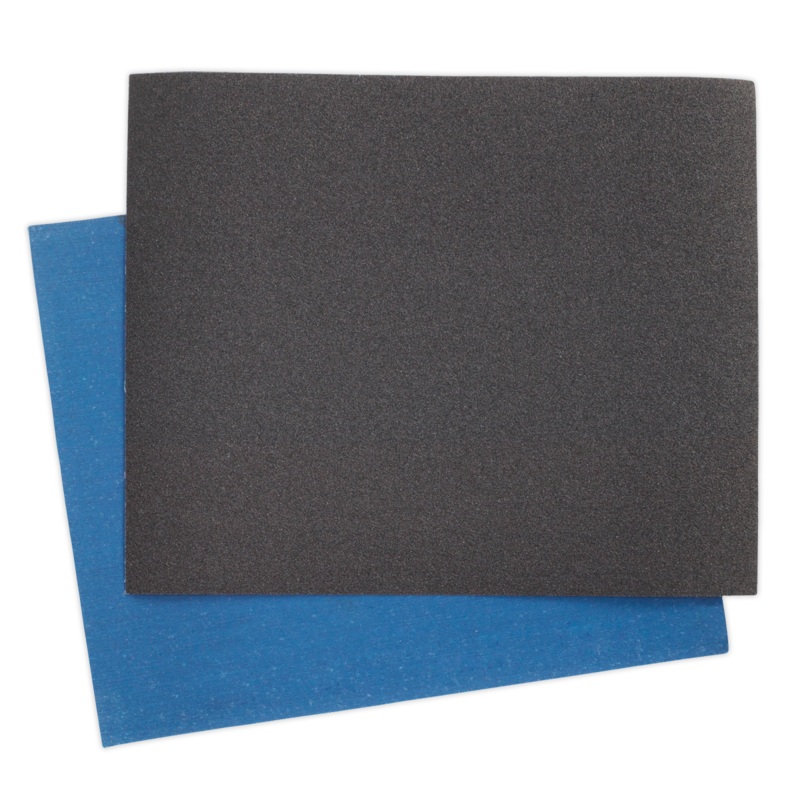 Emery Sheet Blue Twill 230 x 280mm 80Grit Pack of 25 - ES232880