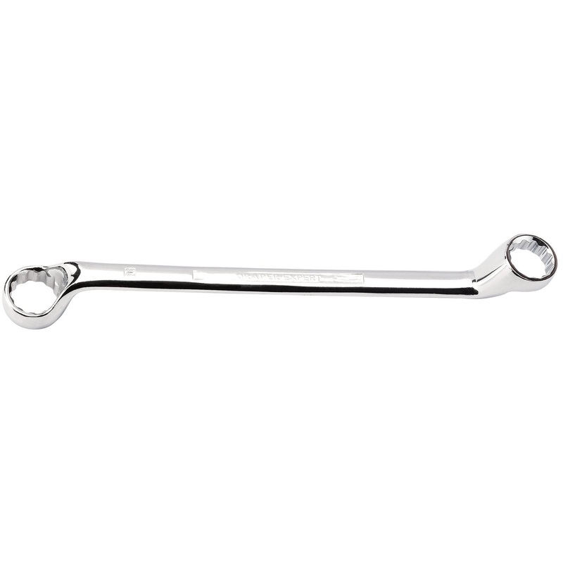 Draper Hi-Torq Deep Offset Ring Spanner, 24 X 26mm - 7105MM