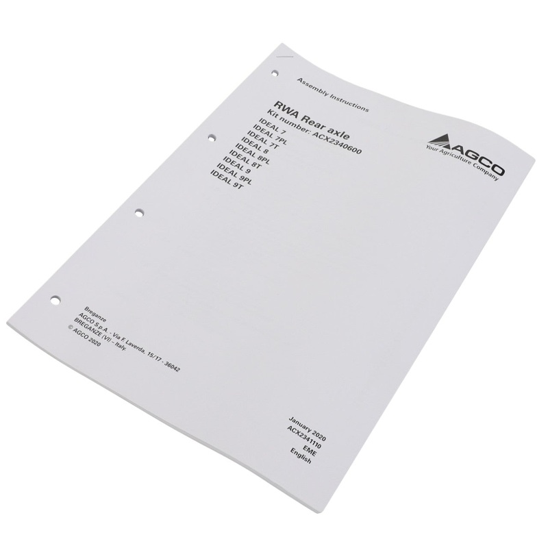 AGCO | Assembly Instruction - Acx2341110
