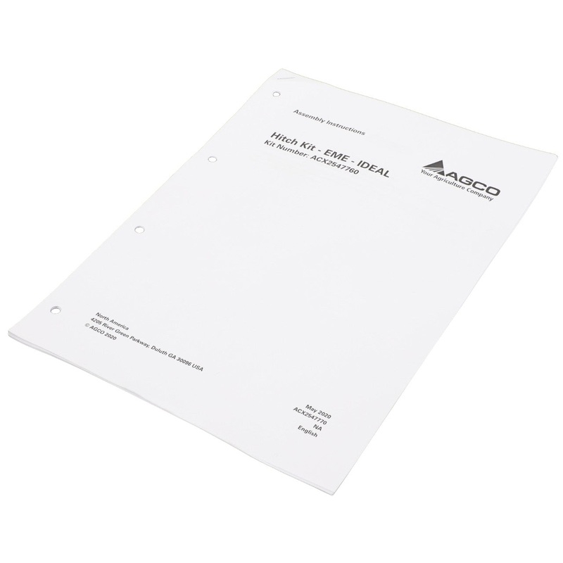 AGCO | Assembly Instruction - Acx2547770